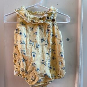 Shabby Chic Ruffle Butt Romper